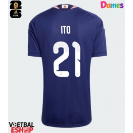 Japan Hiroki Ito #21 Thuis tenue Dames WK 2026 Korte Mouw